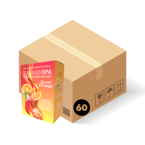 La Palm Spa Collagen 6 Step Sweet Orange 60pc Bundle