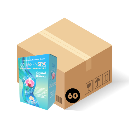 La Palm Spa Collagen 6 Step Crystal Waters 60pc Bundle