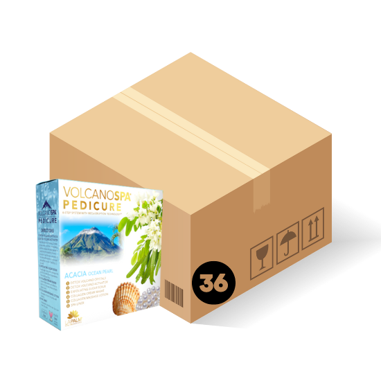 La Palm Spa 5 Step Volcano Ocean Pearl, 36pc Bundle
