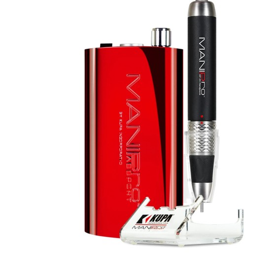 Kupa Manipro Passport Candy Apple Red, KP-55 Handpiece