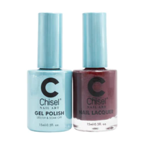 Chisel Gel and Polish Duo Solid #01, 0.5 fl oz