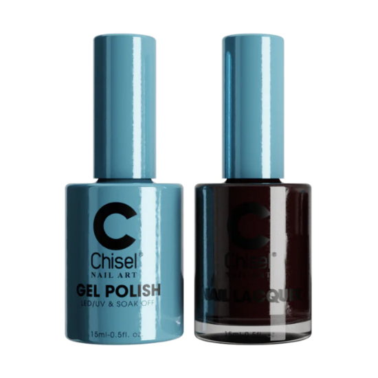 Chisel Gel and Polish Duo Solid #02, 0.5 fl oz