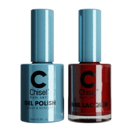 Chisel Gel and Polish Duo Solid #55, 0.5 fl oz