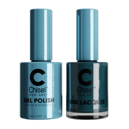 Chisel Gel and Polish Duo Solid #74, 0.5 fl oz