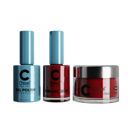 Chisel Dip, Gel & Polish 3-IN-1 Solid #11, Trio Bundle