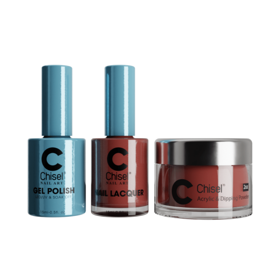 Chisel Dip, Gel & Polish 3-IN-1 Solid #19, Trio Bundle