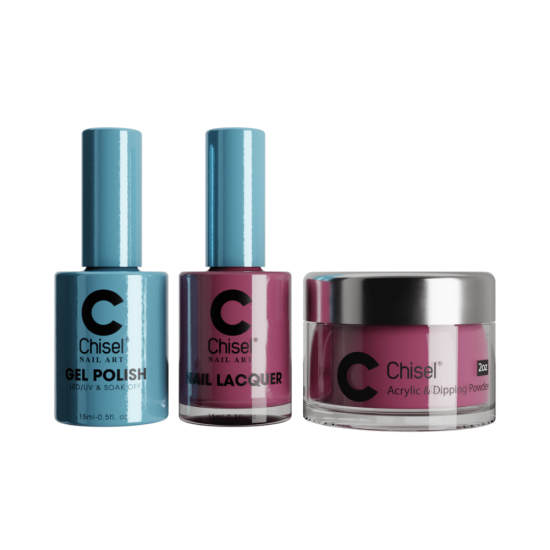 Chisel Dip, Gel & Polish 3-IN-1 Solid #21, Trio Bundle