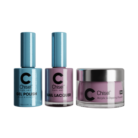 Chisel Dip, Gel & Polish 3-IN-1 Solid #25, Trio Bundle