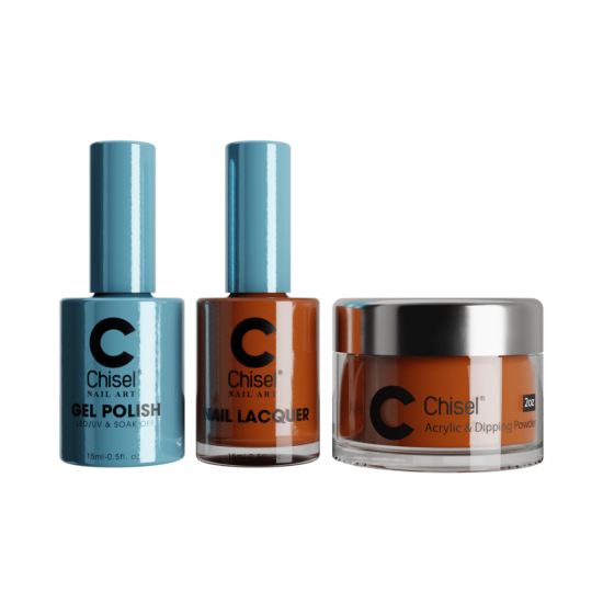 Chisel Dip, Gel & Polish 3-IN-1 Solid #44, Trio Bundle