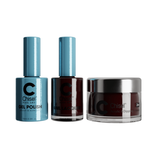 Chisel Dip, Gel & Polish 3-IN-1 Solid #56, Trio Bundle