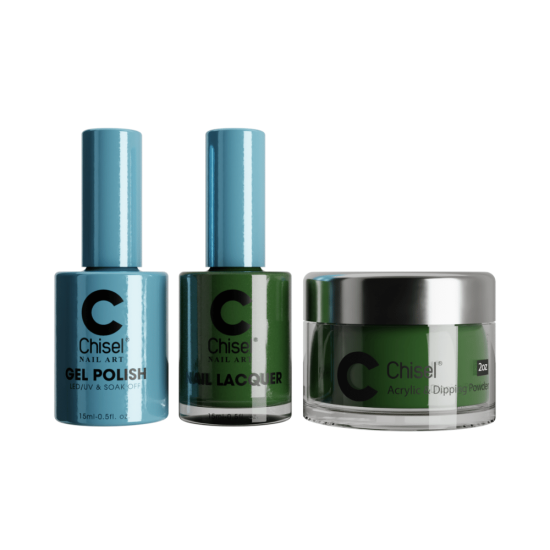Chisel Dip, Gel & Polish 3-IN-1 Solid #65, Trio Bundle