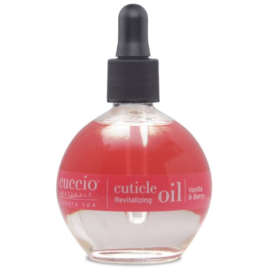 Cuccio Revitalizing Cuticle Oil Vanilla & Berry Oil, 2.5 fl oz