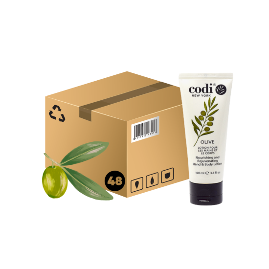 Codi - Olive Lotion - 48pk 3.3oz Case Hand & Body Cream