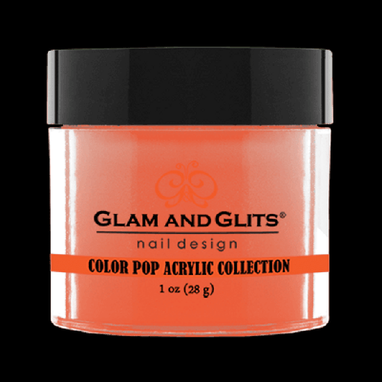 Glam and Glits Coral 1oz Acrylic Powder