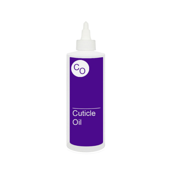 Printed Plastic Empty Bottle Cuticle Oil 8oz w/twist cap
