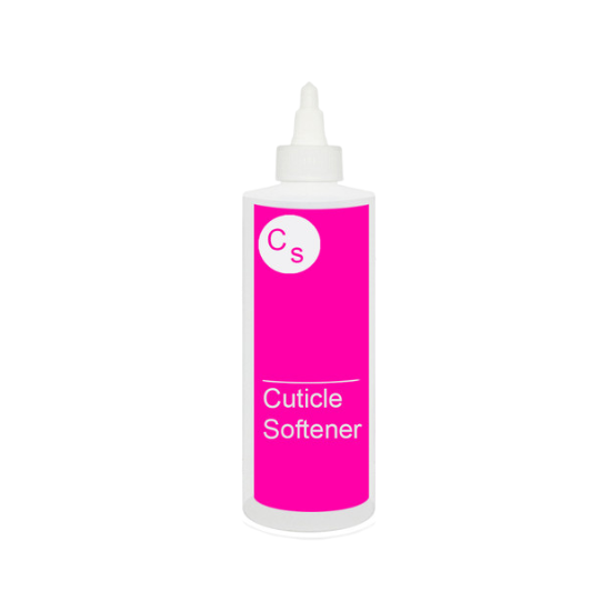 Printed Plastic Empty Bottle Cuticle Softener 8oz w/twist cap