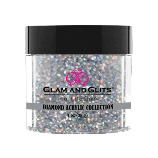 Glam and Glits Platinum 1oz Acrylic Powder