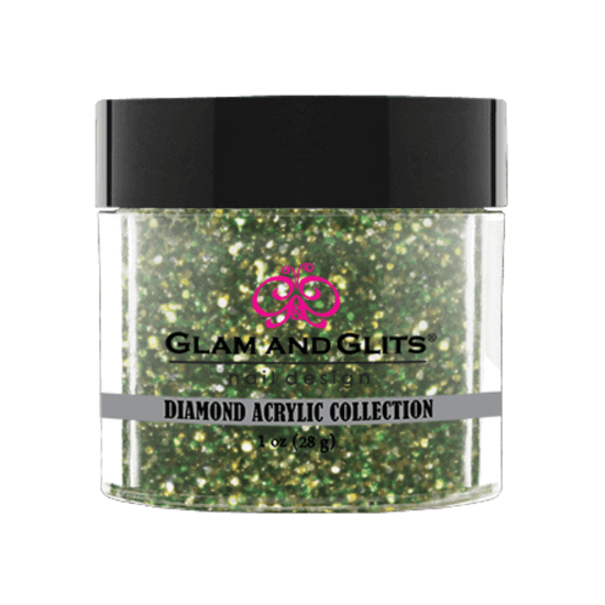 Glam and Glits Green Smoke 1oz Acrylic Powder