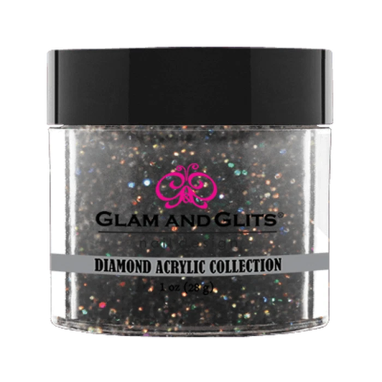 Glam and Glits Onyx 1oz Acrylic Powder