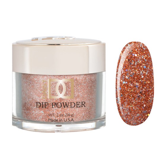 DND Dip Powder #412 Golden Orange Star, 2oz Dap+Dip