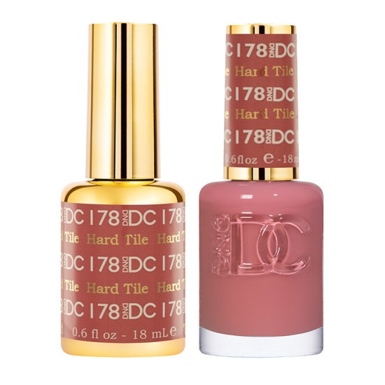 DND DC Pure Gel Polish Set #178 Hard Tile, 0.5 fl oz 