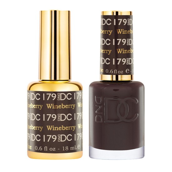 DND DC Pure Gel Polish Set #179 Wiseberry, 0.5 fl oz