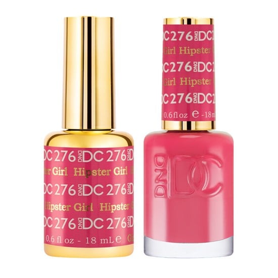 DND DC Pure Gel Polish Set #276 Hipster Girl, 0.5 fl oz 