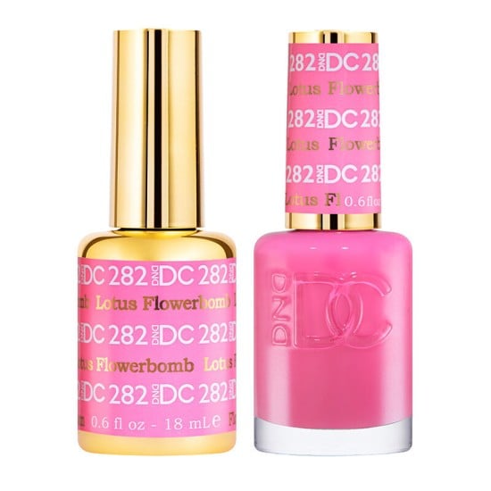DND DC Pure Gel Polish Set #282 Lotus Flowerbomb, 0.5 fl oz 