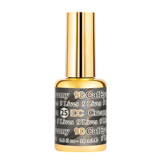 DC 9D Cat Eye Creamy #25 9 Lives, 0.5 fl oz