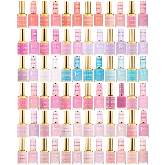 DND DC Pure Gel Polish Set Collection #4, 36pc Bundle
