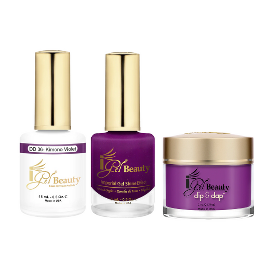 iGel Trio #036 Kimono Violet