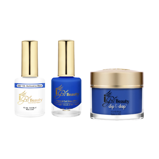 iGel Trio #118 Bellissimo Blue