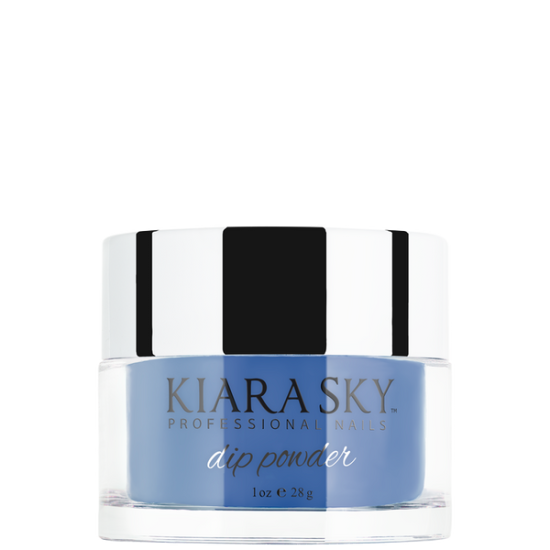KiaraSky Glow In The Dark Dip Powder #118 Blue Me Away, 1oz