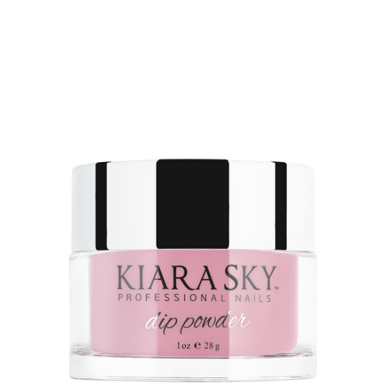 KiaraSky Glow In The Dark Dip Powder #124 Retro Pink, 1oz