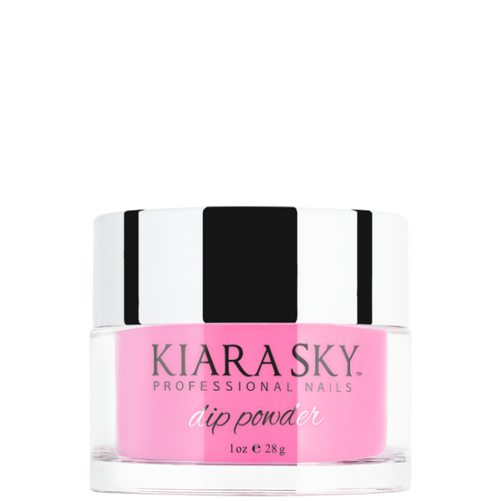 KiaraSky Glow In The Dark Dip Powder #127 Code Pink, 1oz