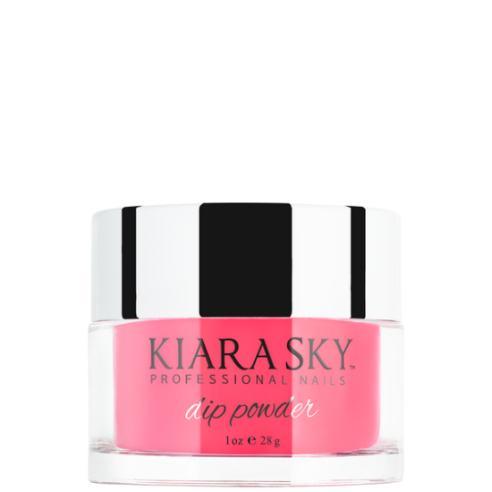 KiaraSky Glow In The Dark Dip Powder #129 Pinkaholic, 1oz