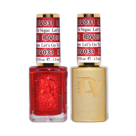 DIVA Gel Polish Set #031 Let's Go To Vegas, 0.5 fl oz
