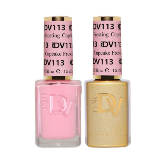 DIVA Gel Polish Set #113 Cupcake Frosting, 0.5 fl oz