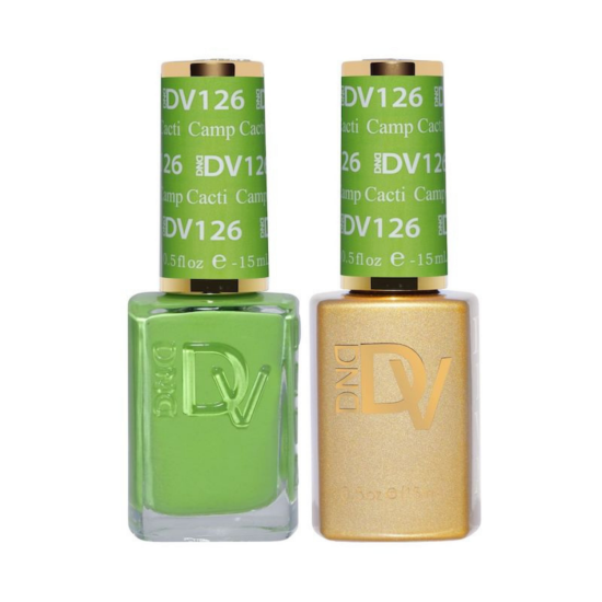 DIVA Gel Polish Set #126 Camp Cacti, 0.5 fl oz
