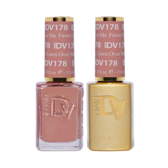 DIVA Gel Polish Set #178 Fawn Over Me, 0.5 fl oz