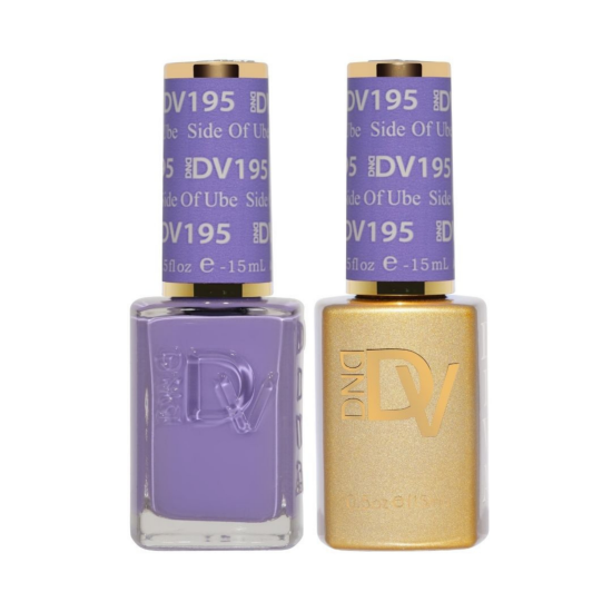 DIVA Gel Polish Set #195 Side Of Ube, 0.5 fl oz