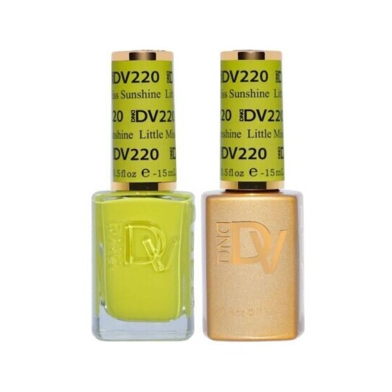 DIVA Gel Polish Set #220 Little Miss Sunshine, 0.5 fl oz