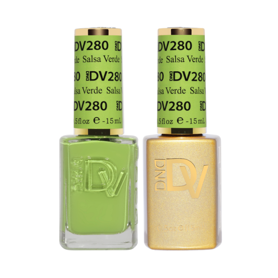 DIVA Gel Polish Set #280 Salsa Verde, 0.5 fl oz