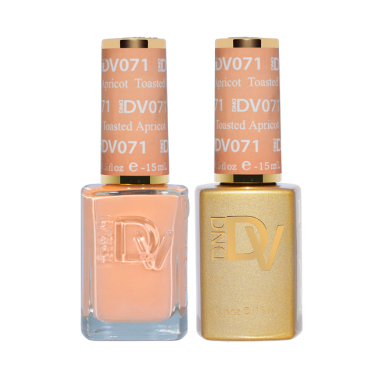DIVA Gel Polish Set #071 Toaasted Apricot, 0.5 fl oz