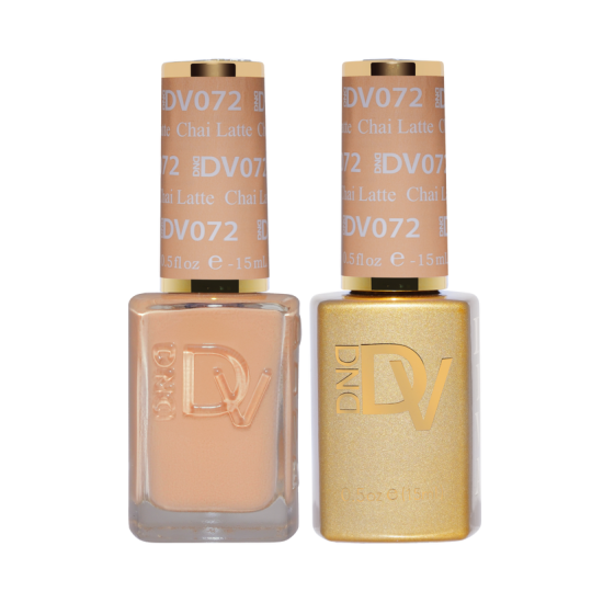 DIVA Gel Polish Set #072 Chai Latte, 0.5 fl oz