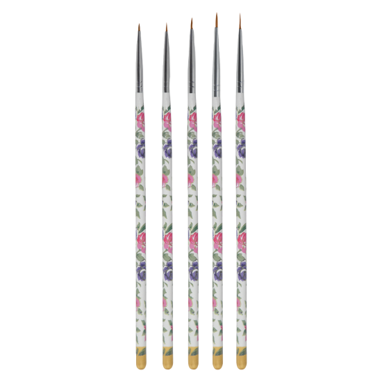 Burmax 5pc Detailing Nail Art Brush Set