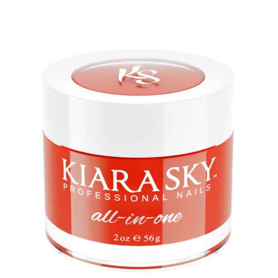 KiaraSky Dip Powder All In One #5031 Red Flags, 2oz