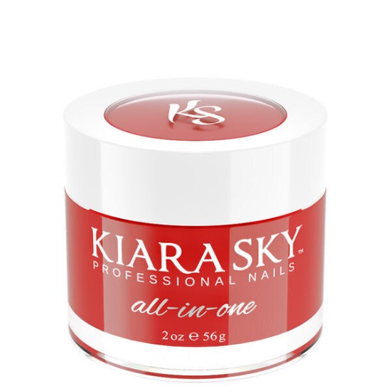 KiaraSky Dip Powder All In One #5033 Redckless, 2oz