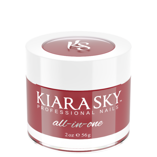 KiaraSky Dip Powder All In One #5052 Berry Pretty, 2oz