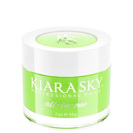 KiaraSky Dip Powder All In One #5076 Go Green, 2oz
